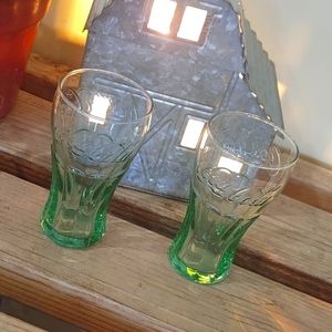 🌟VINTAGE COCA COLA GLASS CUPS🌟